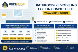 Bathroom Remodeling Cost in Connecticut